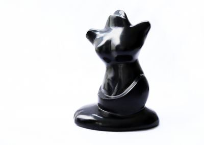 SCULPTURE WOMAN´S BODY (BLACK OBSIDIAN)