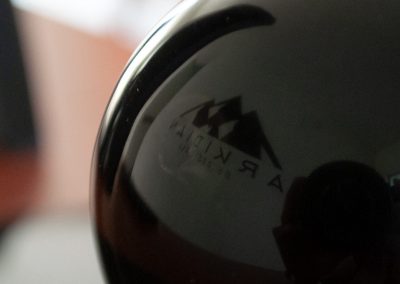 Obsidian Sphere reflection