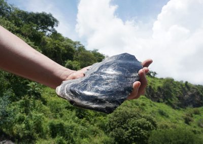 Silver Obsidian Rough